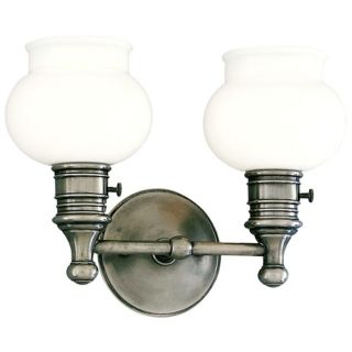 Hudson Valley Providence Nickel 11 3/4" Wide Wall Sconce   #U3040
