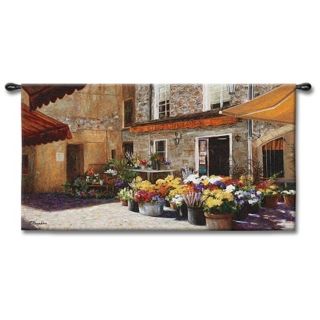 The Flower Shop 53 Wide Wall Tapestry   #J8935