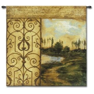 Words in the Wind 53" Square Wall Tapestry   #J8675