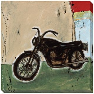Motorcycle I Limited Edition Giclee 40" Square Wall Art   #L0454