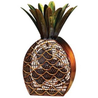 Deco Breeze Pineapple Figurine Fan   #N0240