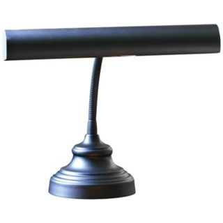 House of Troy Advent 12 1/2" High Black Piano Lamp   #R3370