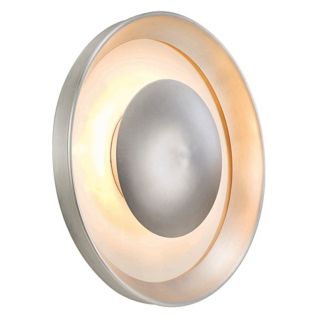 Eclipse Satin Aluminum 12" Wide ADA Outdoor Wall Light   #H0724