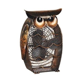 Owl Figurine Decorative Desk Fan   #H7817