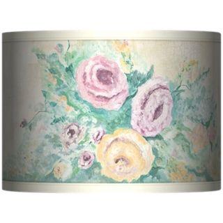 Garden Roses Giclee Lamp Shade 13.5x13.5x10 (Spider)   #37869 N0542