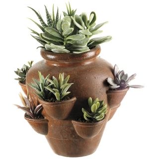 Faux 12" High Cactus Garden   #H4943