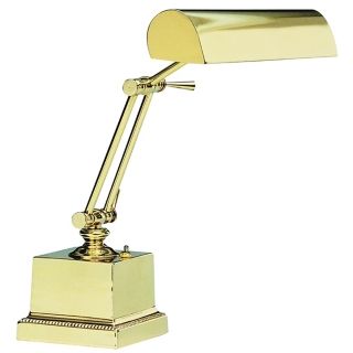 Square Base Solid Brass Piano Lamp   #94057