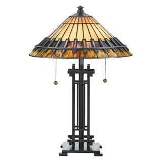 Quoizel Chastain Tiffany Style Table Lamp   #F6420