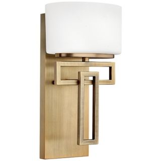 Hinkley Lanza Brushed Bronze 12" High Wall Sconce   #M5836