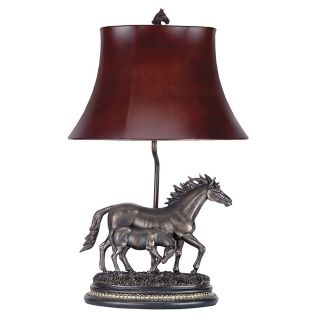 Horse and Colt Table Lamp   #00624