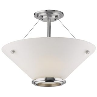 Forecast Town and Country 20" Nickel Ceiling Light   #G5085