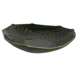 Haeger Potteries Palm Grove 16" Wide Ceramic Bowl   #J9261
