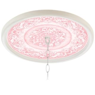 Camelot Manor Rose 16" Wide White 1" Opening Medallion   #G8213 G7717