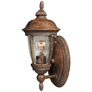 Knob Hill Collection 14" High Outdoor Wall Light   #35796