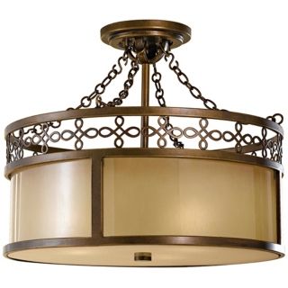 Murray Feiss Justine 17" Wide Ceiling Light Fixture   #M7761