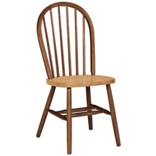 Windsor Cinnamon Espresso Wood Dining Chair   #U4252