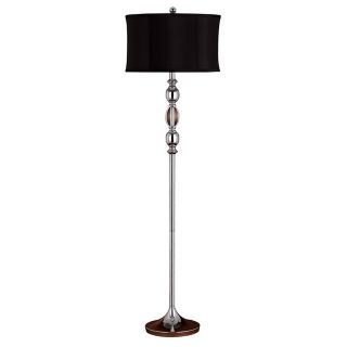 Canora Chrome and Crystal Floor Lamp   #M7368