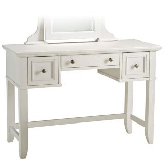 Naples White Vanity Table with Mirror   #W3322
