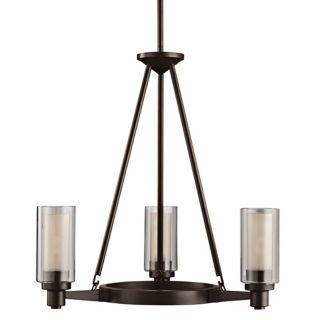 Circolo Collection Olde Bronze 22" Wide Chandelier   #80540