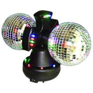 Twin Mirror Ball Accent Light   #P6328