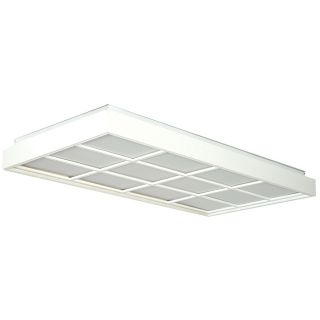 White Finish 48" Length 24" Wide Kitchen Light   #83684