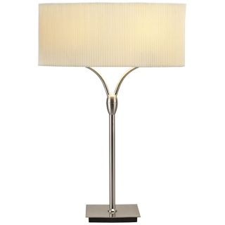 Divinity Satin Steel Contemporary Table Lamp   #24886