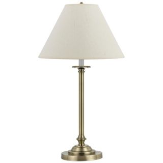 Club Antique Brass Metal Table Lamp   #P6660
