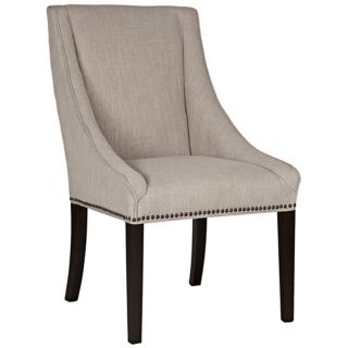 Carson Birch Fabric Accent Chair   #U7959