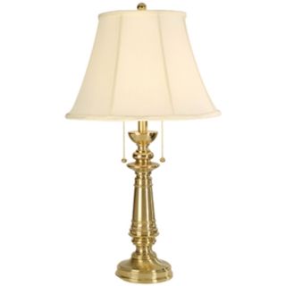 Bakarat Lighting Collection Satin Brass Table Lamp   #06960