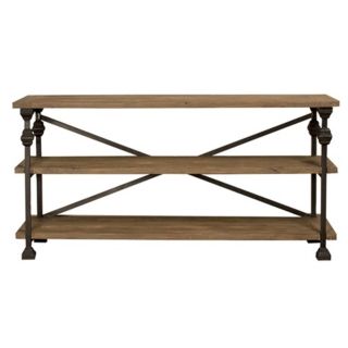 Heritage Alpine Rustic Pine 3 Shelf Console   #U1082