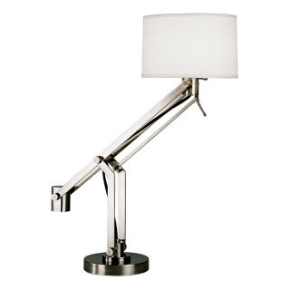 Robert Abbey Gilbert Nickel Boom Arm Desk Lamp   #H6380