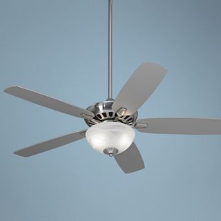 52" Casa Vieja Journey Brushed Nickel with Light Ceiling Fan   #M2750 T4201