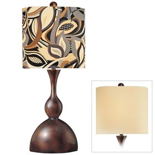 Ambience Collection Double Shade Table Lamp   #P9961