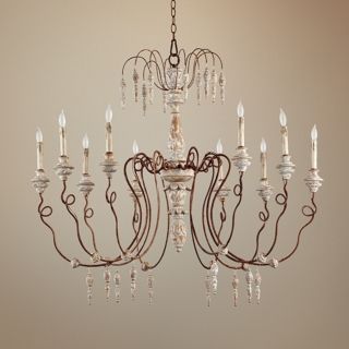 Quorum La Maison 45" Wide Manchester Grey Large Chandelier   #W5227