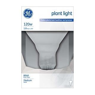 120 Watt  Br 40 Reflector Plant Light Bulb   #90656