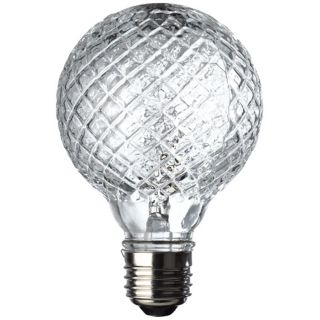 40 Watt Halogen Faceted G25 Decorative Bulb   #X6981