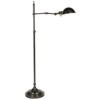 Adjustable Pharmacy Swing Arm Floor Lamp   #78175