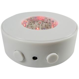 Multicolor LED 3 3/4" Round Illuminated Light Base   #W9131