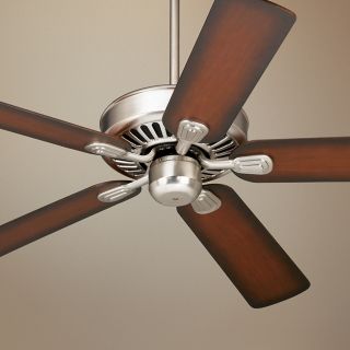 52" Windstar II Brushed Steel Ceiling Fan   #34053 56255