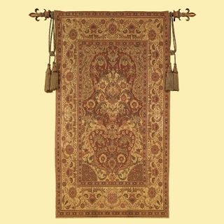 Andalusia Gold Chenille 70" High Wall Tapestry   #37431