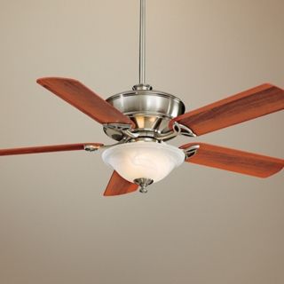 52" Minka Aire Bolo Brushed Nickel Swirl Light Ceiling Fan   #55062