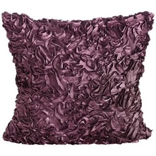 Duke Purple Ruffles 18" Square Down Throw Pillow   #Y0321