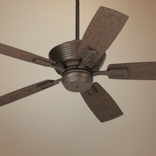 52"  Casa Vieja Bal Harbour Black Rust Outdoor Ceiling Fan   #M5079