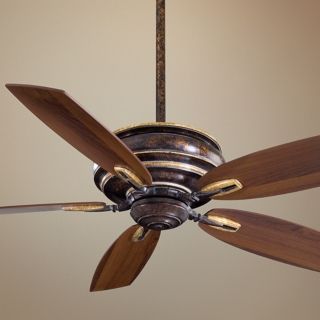 54" Minka Aire Timeless Mottled Copper Ceiling Fan   #R1256
