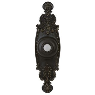 Antique Bronze Doorbell Button   #09060
