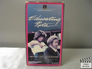 Educating Rita VHS 1984 Michael Caine Julie Walters