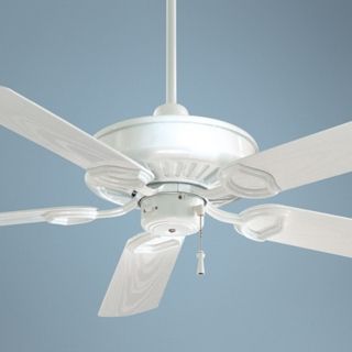 54" Minka Aire White Sundowner ENERGY STAR Ceiling Fan   #28358