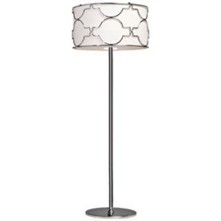 Artcraft Morocco Chrome Floor Lamp   #W5749