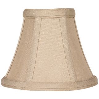 Imperial Taupe Fabric Lamp Shade 3x6x5 (Clip On)   #R2700  