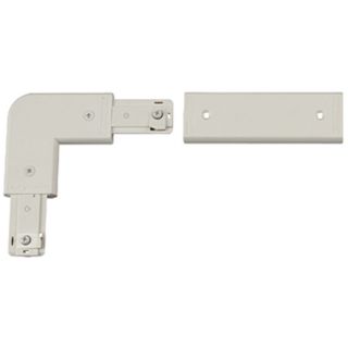 Lightolier White Combination L or In Line Connector   #38090